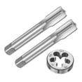 thumbnail image 1 of Unique Bargains 3 Pieces Metric Tap and Die Set M15 x 1 Thread Tap & Round Die Threading Repair Tools, 1 of 6