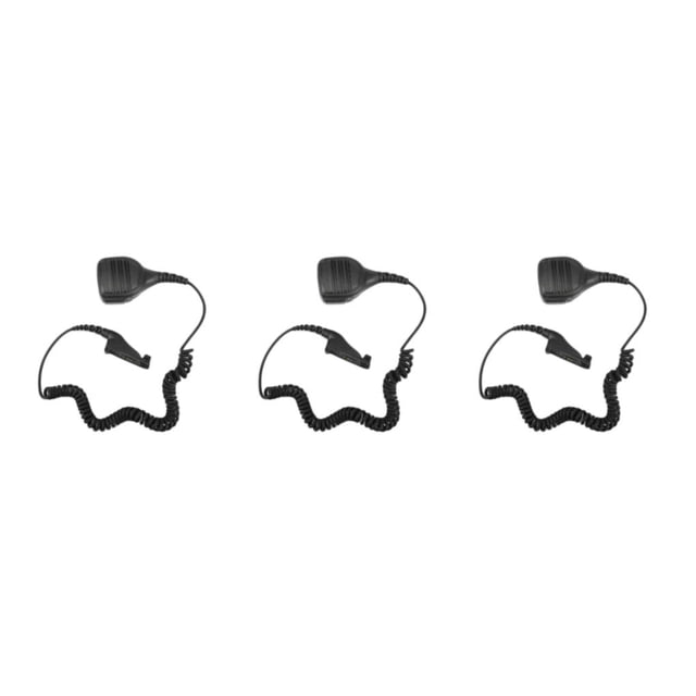 bedienty Haut-Parleur Micro Mains Libres Oreillette Portative Talkie-Walkie Ressort Maison Radio Bidirectionnelle Remplacement pour XiR P8628 Accessoires 3Ensemble