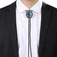 thumbnail image 2 of Vintage Bolo Tie , Camisa Cadena Bisutería Único Oval Colgante para Boda Unisex Cumpleaños de Moda Nupcial , Plata Sunnimix Corbata de vaquero, 2 of 8