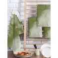 thumbnail image 2 of Sage Green Marble Kitchen Dish Towels for Drying Dishes Set of 4, Modern Ombre Abstract Ink Painting Art Waffle Weave Microfiber Hand Tea Bathroom Towels Quick Dry & Absorbent Towel 15.7x23.6, 2 of 7