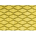 thumbnail image 1 of Ahgly Company Machine Washable Indoor Rectangle Trellis Yellow Modern Area Rugs, 7' x 10', 1 of 4