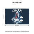 thumbnail image 2 of Placemats Set of 4 / 6, Shark Placemats for Dining Table Indoor/Outdoors Heat Resistant Washable Placemats 18" x 12", 2 of 8