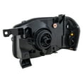 thumbnail image 5 of KarParts360 For Nissan Frontier 2001 2002 2003 2004 Headlight Assembly Passenger Side | Composite | With Bulbs | Clear Lens | Black Housing | With Aluminized Bezel | XE Model | NI2503130 | 260108Z325, 5 of 9