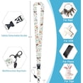 thumbnail image 5 of MM Fox Badge Holder Retractable Lanyard, Lanyards for ID Badges Name Tags Vertical Card Holder, Detachable Lanyard Badge Reel Retractable, Teacher Nurse Workers Women Office Gifts Cute Animal Flowers, 5 of 12