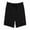 Black, variant on Men’s Lounge Pajama Shorts Lightweight Cotton Drawstring Sleep Shorts with Pockets