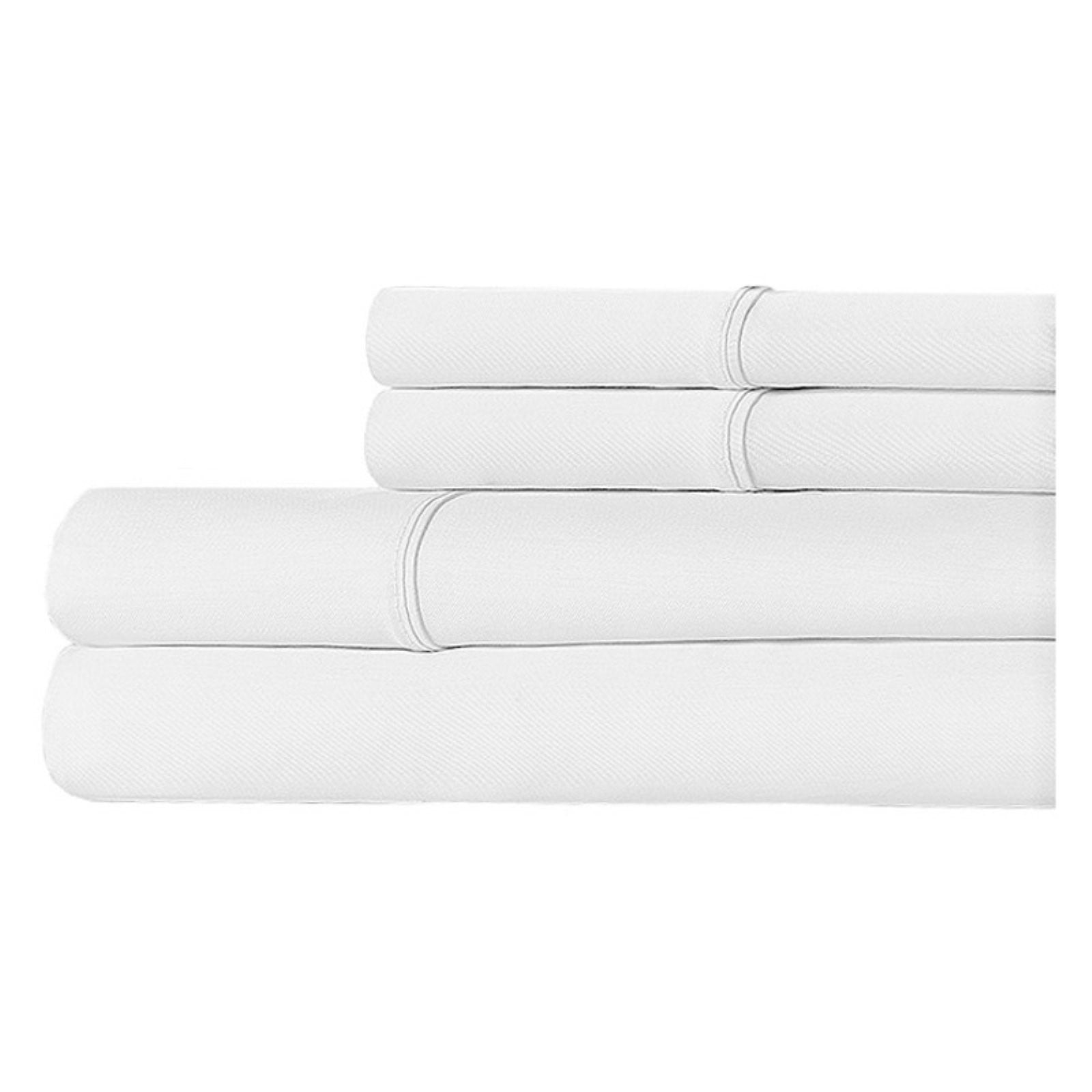 100 Cotton Sateen Smooth & Silky 500 Thread Count 4Piece Sheet Set