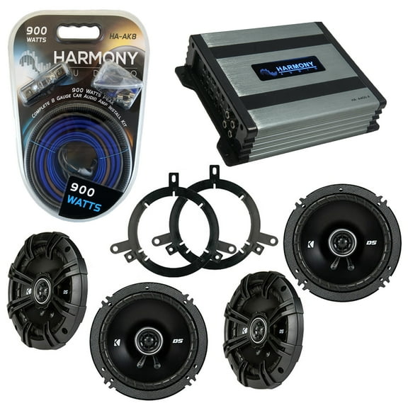 Fits Dodge Durango 2002-2003 Factory Speaker Upgrade Kicker (2) DSC65 HA-A400.4