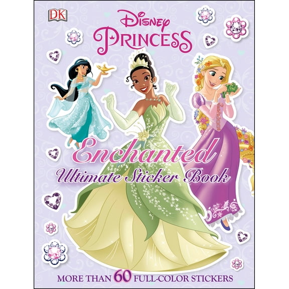 Ultimate Sticker Book: Disney Princess: Enchanted (Paperback)