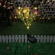 thumbnail image 1 of Luz solar para césped con enchufe a tierra, 42 LED, mariposa, margarita, camino de jardín, 600 mAh (A), 1 of 7