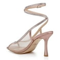 thumbnail image 3 of Jewel Badgley Mischka Tamera Peep Toe Heels with Wraparound Strap, 3 of 7