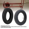 thumbnail image 3 of 3.00-8 Tire and Inner Tube Set, Wide Application 14 Inch Rubber Wear Resistant Pneumatic Tire Inner Tube  for Lawn Mowers, 3 of 7