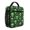 Alien Head Black, variant on Alien UFO Black Pattern Insulated Lunch Bag Teens,Lunch Box for Men Women for Work,Picnic or Travel,10.2x9.5x4.3 Inches,8 Can Capacity