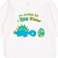 thumbnail image 3 of Inktastic Happy Dinosaur Future Big Sister Toddler Sweatshirt, 3 of 4