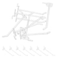 thumbnail image 1 of ETHZZLE 50Pcs Transparent Pegboard Accessories Hooks Strong Grip for Display and Storage, 1 of 8