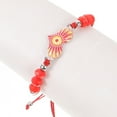 thumbnail image 3 of 2pcs Evil Eye Bracelets Eye Bracelets Hand Woven Bracelets Adjustable Bracelets, 3 of 9
