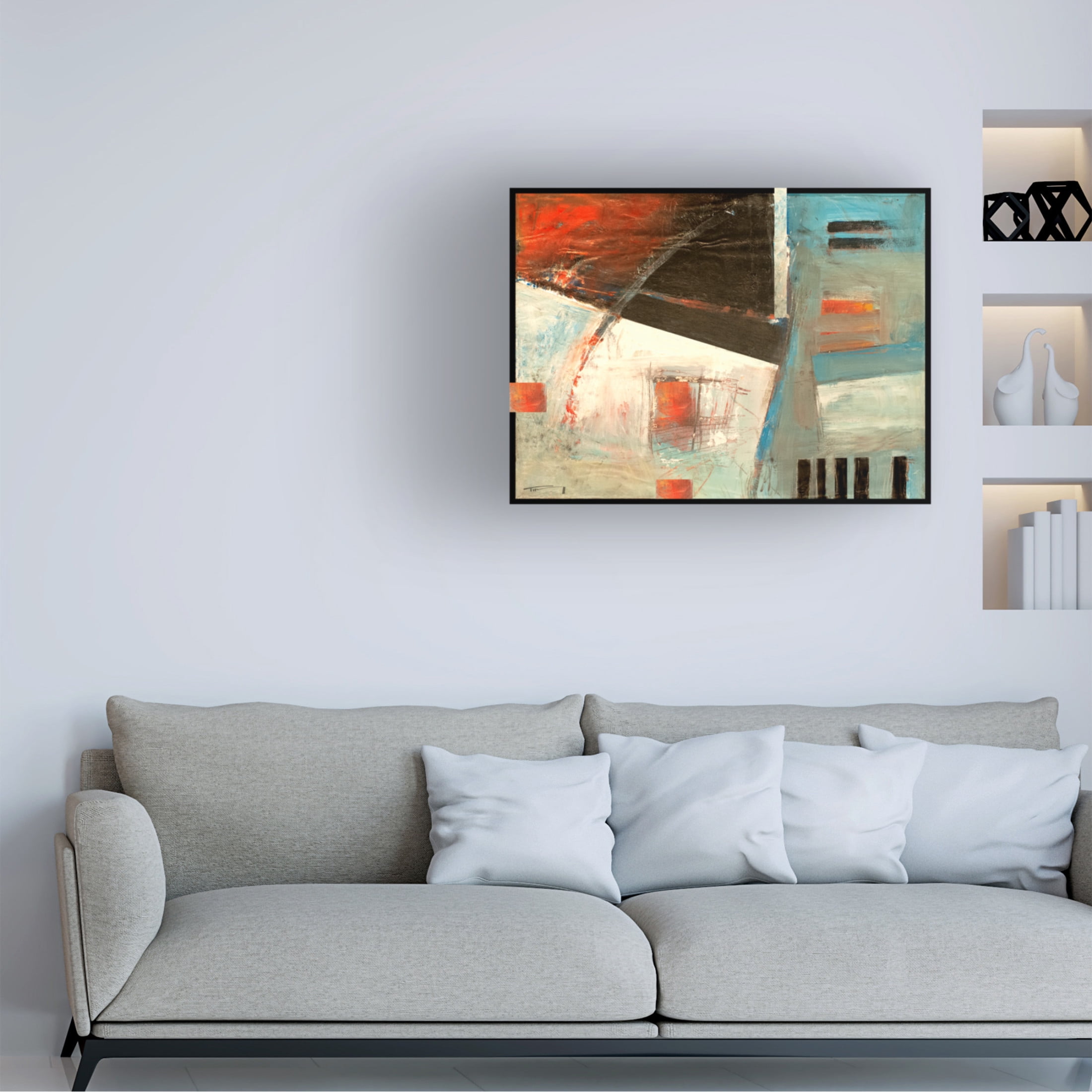 Canvas Wall Art - Tim Nyberg 'Akoustic' Wall Art for Living Room, Bedroom, or Office Décor by Trademark Fine Art - 24 x 18 Inches