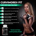 thumbnail image 5 of CURVIMORE® FiT  Women Gym Supplement. Voluptuous Curvy Body Beauty Gym Vitamins., 5 of 7