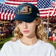 thumbnail image 6 of US 250th Anniversary Hat, Adjustable Washed Patriotic Baseball Cap with USA Flag for Celebrating 250 Years, 6 of 6