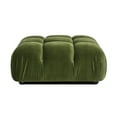 thumbnail image 6 of Marcel 36" Bubble Modular Modern Cocktail Ottoman Olive Green, 6 of 11