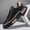 Black, variant on Perfect-New Casual Outdoor Shoes for Men, Easy Slip-On Low-Top Sneakers in a Versatile Color-Block Design