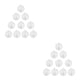 thumbnail image 4 of Wosthever 10pcs bolas rellenas transparentes adornos bolas decoración del árbol de navidad Type3 NO3 Wosthever CBP104339, 4 of 5