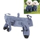 thumbnail image 4 of Pantalones Impermeables Para Perros, Botas Para Perros Con Tirantes De Cobertura Total, Protector De Patas De Perro Transpirable De Tejido Con Memoria Para Caminar Correr, 4 of 7