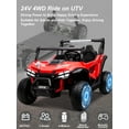 OTTARO 24V Ride on Cars 2 Seater, 4WD Electric Cars Vehicles for Adults