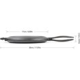 thumbnail image 2 of HAWOK Cast Iron Waffle Iron Waffle Maker, 2 of 9