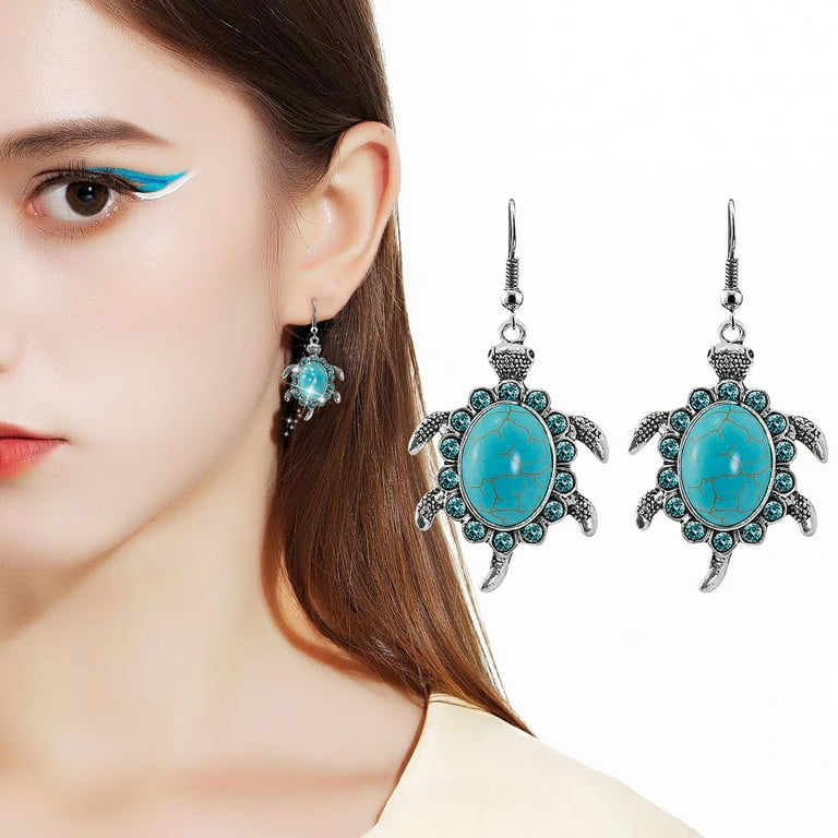 Turtle earrings walmart sale