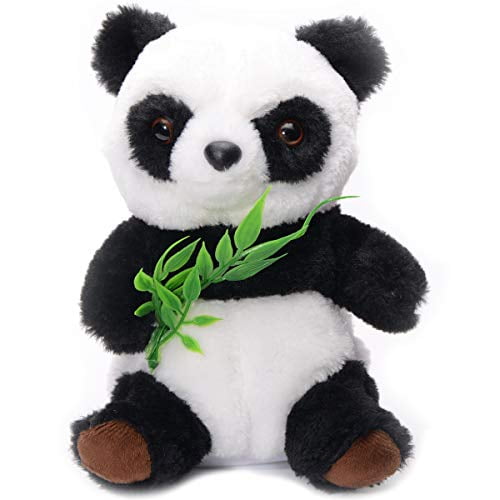 Talking Panda Cute Fluffy Mimicry Toy Repeats What You Say Electronic