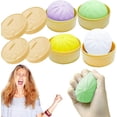 thumbnail image 1 of 4 st Mini Dumpling Squishy, Dumpling Stressboll Fidget Toy Ångad Fylld Bulle Kläm Stressavlastande Leksak, Degbollar Squishy Dumpling Fidget Sens, 1 of 5
