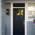thumbnail image 4 of Globe Electric Montague Outdoor Collection 1-Light Bronze Wall Mount Sconce, 4 of 5