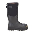 thumbnail image 2 of Dryshod Brute Mid Gusset Black/Yellow Men's Size 10 Waterproof Steel Toe Work Boots, Customizable Fit, EVA Insole (BRUG-MM-BLK-M10), 2 of 2