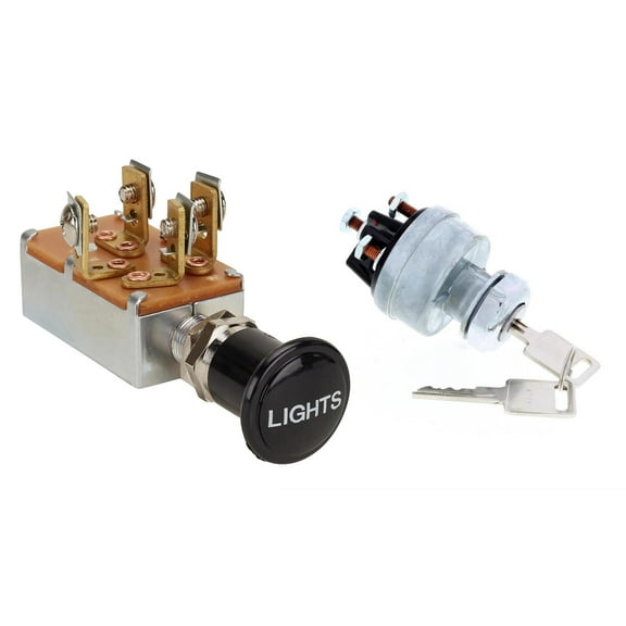 Speedway Universal Headlight & 3-Way Ignition Switches