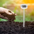 thumbnail image 2 of Probador de humedad del suelo del higrómetro del suelo Digital, probador de la humedad de la temperatura del medidor de humedad con una sola sonda para la agricultura de jardinería, 2 of 5