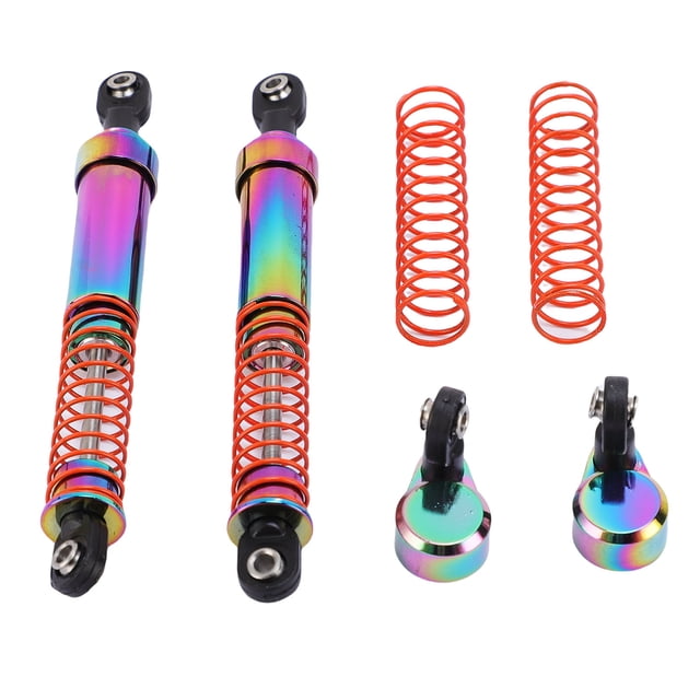 RC , RC Shock Damper 110mm Electroplated High Strength with Offset Cap for Upgrade