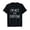 Black, variant on Bvxeep Iam Not for Everyonewomen's Crew Neck Casual T-shirt Casual Loose top Short Sleeve Crew Neck Top/shirt