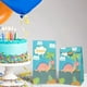 thumbnail image 5 of 12 bolsas de papel para regalo con diseño de dinosaurio de dibujos animados con pegatinas, bolsas para envolver dulces de cumpleaños con diseño de rugido de dinosaurio para niños, suministros para fie, 5 of 5