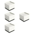 thumbnail image 1 of 4x elevadores de muebles, extensores de patas para muebles, resistentes, con absorción de impacto, almohadillas elevadoras antideslizantes, bloques de Albaricoque 75 cm, 1 of 9