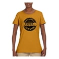 thumbnail image 2 of Dependanble Service of Dogde since 1914 | Womens Cars and Trucks Graphic T-Shirt, Gold, Medium, 2 of 3