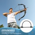 thumbnail image 6 of Uxcell Archery D Loop Rope String Nocking Loop Rope Serving Thread Release Material Black/Yellow, 6 of 7