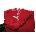 thumbnail image 3 of Hawaiian Pa'u Hula Skirt Hawaii Print Red Plumeria Leis  Flower For womens, 3 of 4