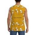 thumbnail image 4 of Disketp English Cocker Spaniel Doing Yoga Sleeveless Tshirts For Men, Muscle Shirts For Men Dry Fit Tank Top-Small, 4 of 8