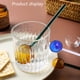 thumbnail image 4 of Cucharaditas de vidrio: cucharas agitadoras de vidrio resistentes al calor, agitadores de café expreso o té, vidrio de borosilicato, apto para lavavajillas, 4 of 5