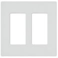 thumbnail image 1 of Lutron Electronics Claro Wallplate 2G White CW-2-WH, 1 of 7