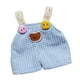 thumbnail image 4 of Conjunto de ropa para muñecas, mono de muñeca, ropa de uso diario, juguete de simulación, suministros para bricolaje, regalos suaves, tirantes para Azul, 4 of 10
