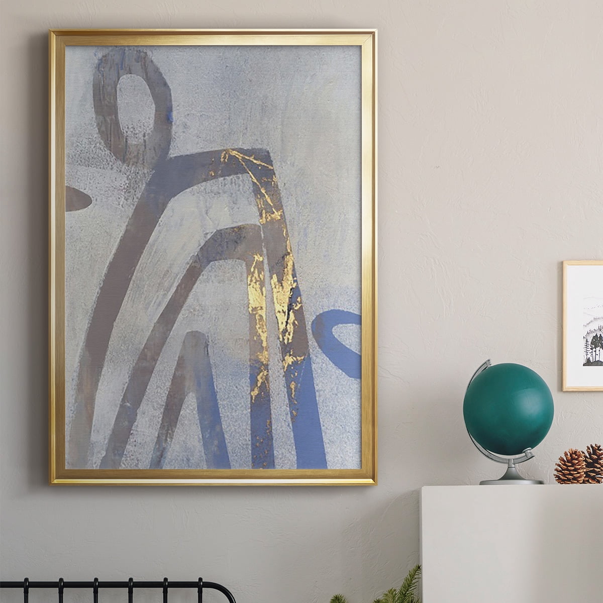 Linx II Premium Framed Print, in Gold, Black, or Silver - Ready to Hang