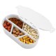 thumbnail image 1 of Plato ovalado para frutos secos, caja para dulces, caja para nueces, contenedor de preparación, correa para contenedor de almuerzo (1 unidad) Sailing Electrónica, 1 of 5