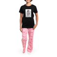 thumbnail image 4 of CafePress - Fair Americans _PROMISE Women's Dark Pajamas - Women's Short Sleeve Print T-Shirt and Pants Dark Cotton Pajama Set, 4 of 7