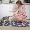 thumbnail image 3 of White and Black Of Leopard Print Kitchen Rugs Sets Of 2,Anti Fatigue Kitchen Mat Rugs Non Slip Washable,Decorative Kitchen Floor Mats for Kitchen,Sink,Laundry,17"x30"+17"x47", 3 of 7